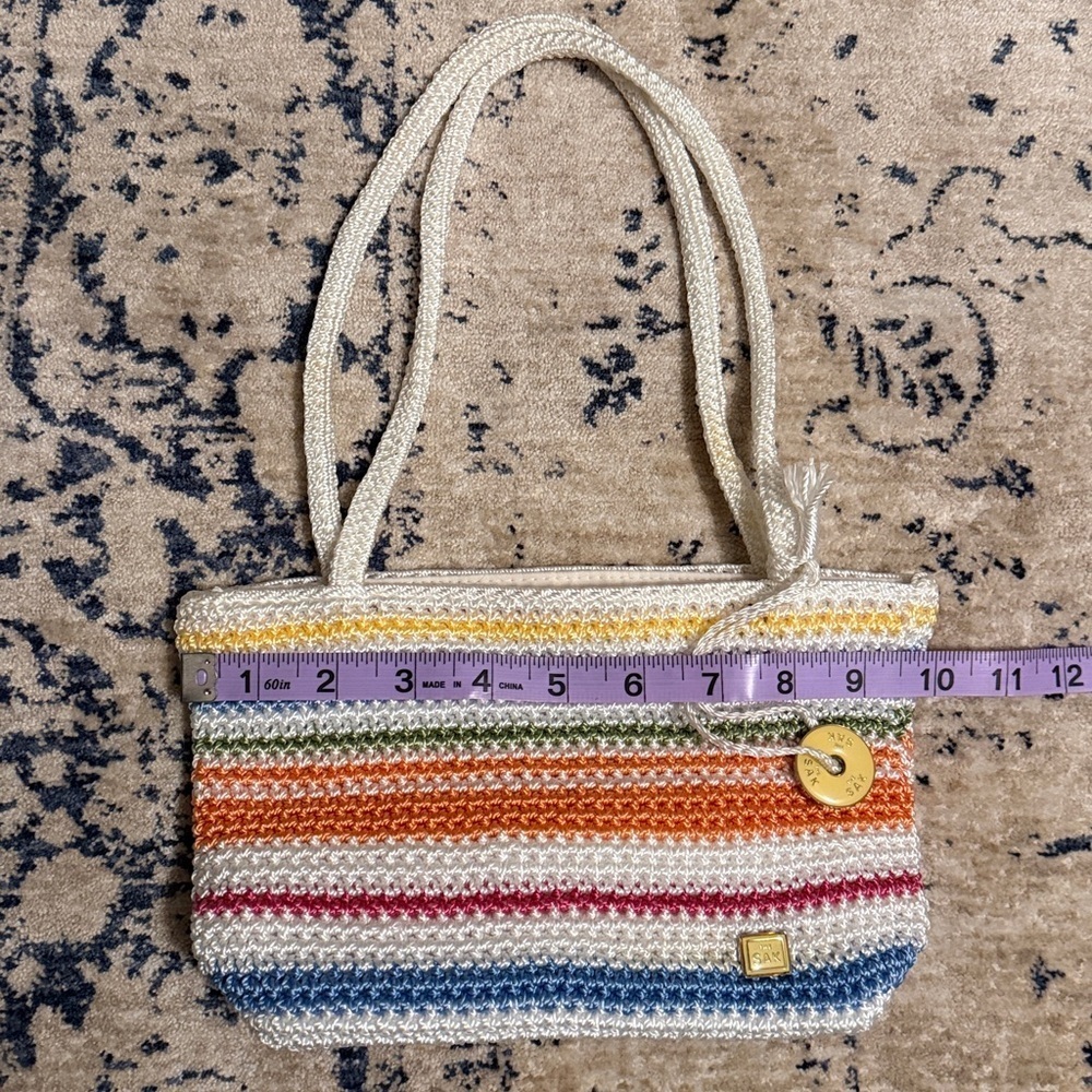 The SAK rainbow crochet handbag - Picture 7 of 8